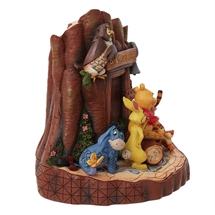 Disney Traditions - Winnie The Pooh Carved by Heart