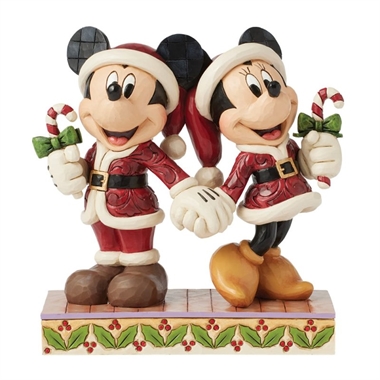 Disney Traditions Mickey & Minnie Candy Canes 