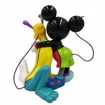 Disney by Britto - Mickey og Pluto Figur