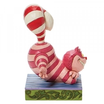 Disney Traditions - Cheshire Cat with candy cane