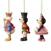 Disney Traditions - Set of 3 Nutcracker Ornament