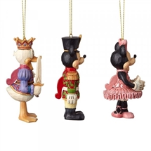 Disney Traditions - Set of 3 Nutcracker Ornament