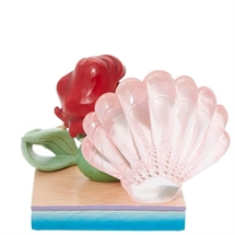 Disney Traditions - H: 12 cm. Ariel with Shell
