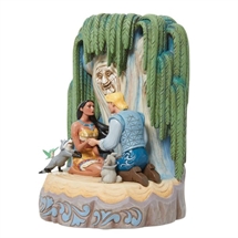 Disney Traditions - Pocahontas Carved By Heart H: 20 cm.