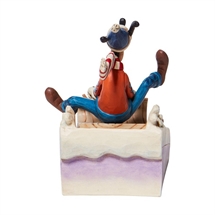 Disney Traditions - Goofy Sledding (Fedtmule) Højde: 11,5 cm.