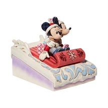 Disney Traditions - Mickey and Minnie Sledding