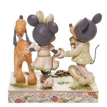 Disney Traditions -  Spring Minnie, Mickey and Pluto