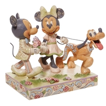 Disney Traditions -  Spring Minnie, Mickey and Pluto