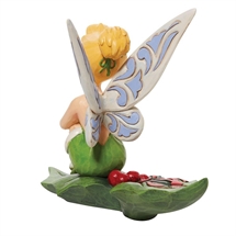 Disney Traditions - Tinker Bell sitting on Holly