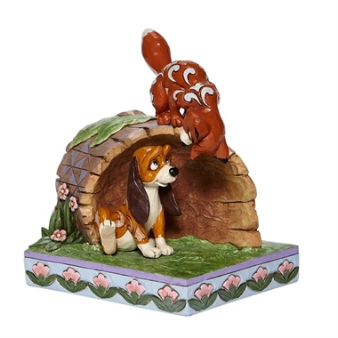 Disney Traditions - Fox and Hound Log