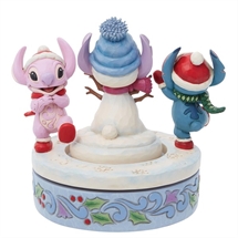 Disney Traditions - Rotating Stitch and Angel