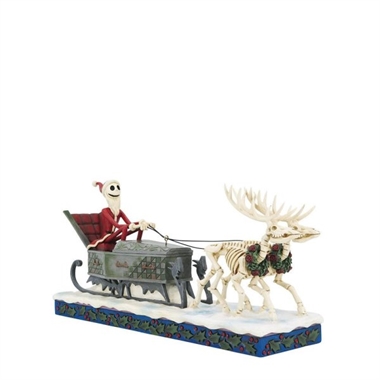 Disney Traditions - Jack Skellington in Santa Sleigh