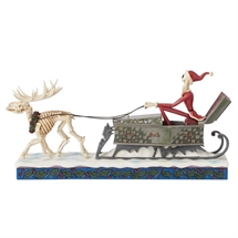 Disney Traditions - Jack Skellington in Santa Sleigh