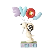 Peanuts - Snoopy With LOVE Balloon H: 19 cm.