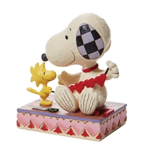 Peanuts - Snoopy with Hearts H: 11,5 cm.