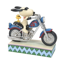 Peanuts - Cool Riders, Snoopy & Woodstock