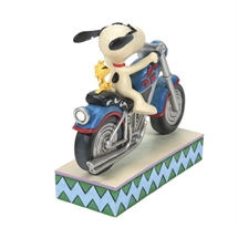 Peanuts - Cool Riders, Snoopy & Woodstock