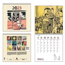 Tintin - Stor Vægkalender 2023