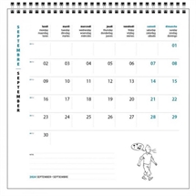 Tintin - Stor Vægkalender 2024